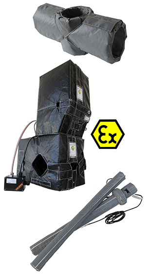 flexible heating jacket