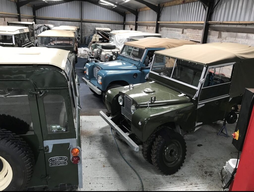 land rovers